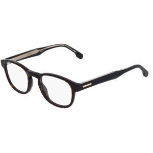 Safilo GmbH Carrera 294 Herren-Brille inkl. Gläser Vollrand Oval Acetat-Gestell 49/21/150, Schwarz