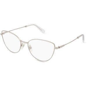 Luxottica Fashion Brillen Vertriebs GmbH Swarovski 0SK1012 Damen-Brille inkl. Gläser Vollrand Cat Eye Metall-Gestell 56/18/140, Silber