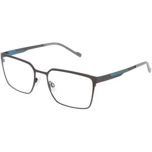 Eschenbach Optik GmbH Titanflex 820973 Herren-Brille inkl. Gläser Vollrand Quadratisch Titan-Gestell 56/19/145, Grau