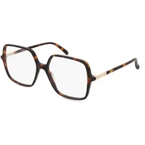 Wenzhou Lanson International Co., Ltd. Fielmann LN 062 FA LINDA Damen-Brille inkl. Gläser Vollrand Geometrisch Acetat-Gestell 55/16/140, Havanna