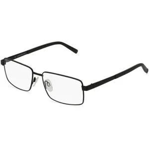 Charmant HongKong Fielmann CHARME 0834 FLEX CL Herren-Brille inkl. Gläser Vollrand Quadratisch Metall-Gestell 57/16/140, Schwarz