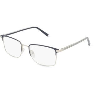 DE RIGO Vision D.A.CH. GmbH Sting STGVST428 Unisex-Brille inkl. Gläser Vollrand Quadratisch Metall-Gestell 53/19/145, Silber
