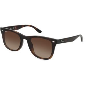 Luxottica Fashion Brillen Vertriebs GmbH Ray-Ban RB4420 Unisex-Sonnenbrille Vollrand Quadratisch Kunststoff-Gestell, Havanna