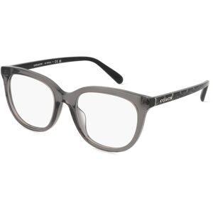 Luxottica Fashion Brillen Vertriebs GmbH Coach HC6223U Damen-Brille inkl. Gläser Vollrand Quadratisch Acetat-Gestell 51/19/145, Grau