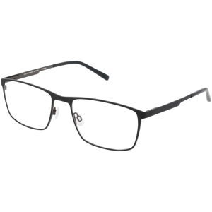 Eschenbach Optik GmbH FREIGEIST 861022 Herren-Brille inkl. Gläser Vollrand Quadratisch Titan-Gestell 60/20/155, Schwarz