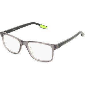 Marchon Germany GmbH Nike 7160 Unisex-Brille inkl. Gläser Vollrand Quadratisch Kunststoff-Gestell 55/17/145, Transparent