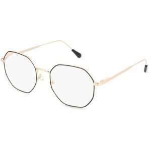 Breitfeld + Schliekert GmbH I NEED YOU YOKO Damen-Fertiglesebrille Vollrand Quadratisch Metall-Gestell, Schwarz