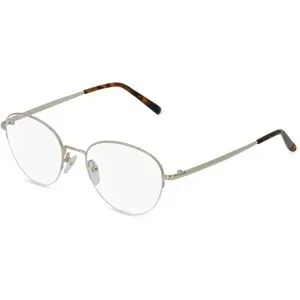 Wenzhou Bada Optical Co. , LTD Fielmann BD 461 CL Damen-Brille inkl. Gläser Halbrand Oval Edelstahl-Gestell 50/18/135, Gold
