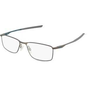 Luxottica Fashion Brillen Vertriebs GmbH Oakley OX3217 SOCKET 5.0 Herren-Brille inkl. Gläser Vollrand Eckig Metall-Gestell 55/17/136, Grau
