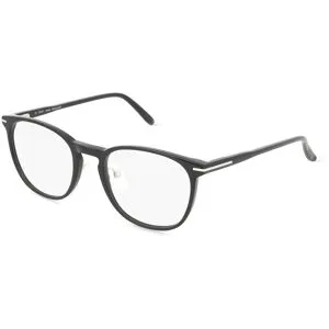 Wenzhou Lanson International Co., Ltd. Fielmann LN 068 FLEX CL FINN Herren-Brille inkl. Gläser Vollrand Panto Acetat-Gestell 52/20/145, Schwarz