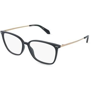 Safilo GmbH Polaroid PLD D616 Damen-Brille inkl. Gläser Vollrand Quadratisch Kunststoff-Gestell 55/15/140, Schwarz