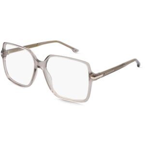 Safilo GmbH Victoria Beckham VB 1013 Damen-Brille inkl. Gläser Vollrand Quadratisch Acetat-Gestell 57/15/140, Beige