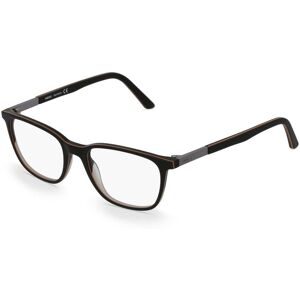 OWP Brillen GmbH Optische Werke Mexx 2508 Herren-Brille inkl. Gläser Vollrand Quadratisch Kunststoff-Gestell 51/18/145, Schwarz