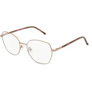 Wenzhou Bada Optical Co. , LTD Fielmann BD 554 FA Damen-Brille inkl. Gläser Vollrand Quadratisch Edelstahl-Gestell 52/18/140, Pink