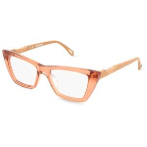 DE RIGO Vision D.A.CH. GmbH Zadig & Voltaire VZV426 Damen-Brille inkl. Gläser Vollrand Butterfly Kunststoff-Gestell 53/19/140, Braun