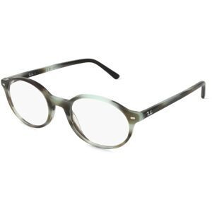 Luxottica Fashion Brillen Vertriebs GmbH Ray-Ban 0RX5429 GERMAN Unisex-Brille inkl. Gläser Vollrand Oval Acetat-Gestell 51/20/145, Grün
