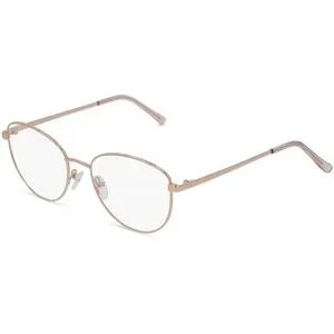 Wenzhou Bada Optical Co. , LTD Fielmann BD 481 CL Damen-Brille inkl. Gläser Vollrand Quadratisch Edelstahl-Gestell 53/18/135, Pink