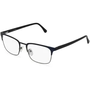 Suncute Industries Co., Ltd. Fielmann MC 538 FLEX CL Herren-Brille inkl. Gläser Vollrand Quadratisch Edelstahl-Gestell 53/19/140, Blau