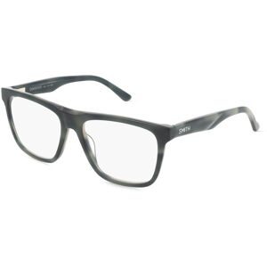Safilo GmbH Smith DOMINION Herren-Brille inkl. Gläser Vollrand Quadratisch Acetat-Gestell 54/17/145, Grau