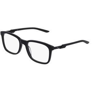 Kering Eyewear Spa Puma PU 0382O Unisex-Brille inkl. Gläser Vollrand Quadratisch Acetat-Gestell 54/20/145, Schwarz