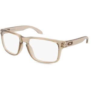 Luxottica Fashion Brillen Vertriebs GmbH Oakley 0OX8156 HOLBROOK RX Herren-Brille inkl. Gläser Vollrand Quadratisch Kunststoff-Gestell 56/18/137, Beige