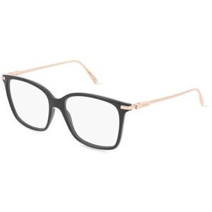 Marchon Germany GmbH Ferragamo SF2992 Damen-Brille inkl. Gläser Vollrand Eckig Acetat-Gestell 53/15/145, Schwarz