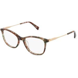 Marchon Germany GmbH Longchamp LO2683 Unisex-Brille inkl. Gläser Vollrand Quadratisch Acetat-Gestell 49/17/140, Grün