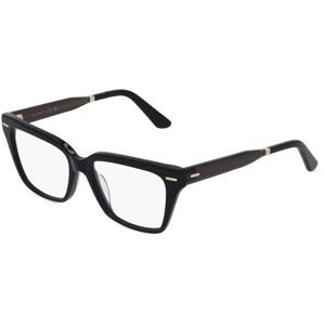Marchon Germany GmbH Calvin Klein CK22539 Unisex-Brille inkl. Gläser Vollrand Butterfly Kunststoff-Gestell 54/16/140, Schwarz