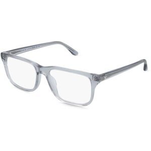 Luxottica Fashion Brillen Vertriebs GmbH Emporio Armani EA3250U Herren-Brille inkl. Gläser Vollrand Eckig Acetat-Gestell 54/17/145, Grau