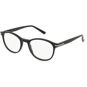 Wenzhou Olive Optical Co., Ltd Fielmann OL 020 CL Unisex-Brille inkl. Gläser Vollrand Panto Acetat-Gestell 51/20/145, Schwarz