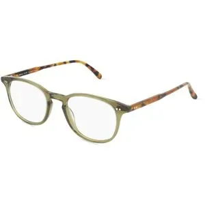 Wenzhou Lanson International Co., Ltd. Fielmann LN 044 RN JACOB Herren-Brille inkl. Gläser Vollrand Panto Acetat-Gestell 47/20/145, Grün