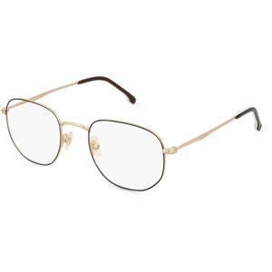 Safilo GmbH Carrera 323 Herren-Brille inkl. Gläser Vollrand Geometrisch Metall-Gestell 51/21/145, Schwarz