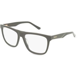 Safilo GmbH Smith DOMINION Herren-Brille inkl. Gläser Vollrand Quadratisch Acetat-Gestell 54/17/145, Grau