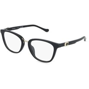 Luxottica Fashion Brillen Vertriebs GmbH Coach 0HC6272U Damen-Brille inkl. Gläser Vollrand Quadratisch Acetat-Gestell 52/19/140, Schwarz