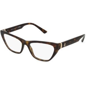 Luxottica Fashion Brillen Vertriebs GmbH Jimmy Choo 0JC3014 Damen-Brille inkl. Gläser Vollrand Cat Eye Acetat-Gestell 54/16/140, Havanna