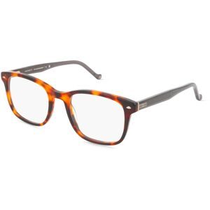 Design Eyewear Group Germany GmbH Hackett 339 Herren-Brille inkl. Gläser Vollrand Quadratisch Acetat-Gestell 52/21/145, Braun