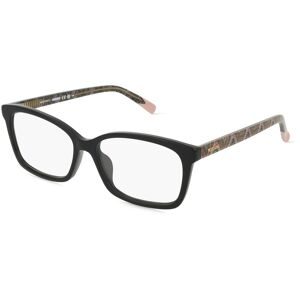 Safilo GmbH Missoni 0150/G Damen-Brille inkl. Gläser Vollrand Quadratisch Acetat-Gestell 54/15/145, Schwarz