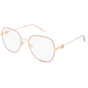 Safilo GmbH Tommy Hilfiger TH 2151 Damen-Brille inkl. Gläser Vollrand Quadratisch Metall-Gestell 53/18/140, Gold