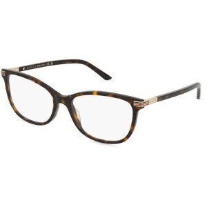 Kering Eyewear Spa Gucci GG1451O Unisex-Brille inkl. Gläser Vollrand Butterfly Acetat-Gestell 54/17/140, Havanna