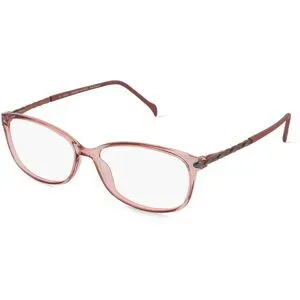 Stepper Eyewear LTD. Fielmann COMFORT 126 FLEX CL Damen-Brille inkl. Gläser Vollrand Oval TR90-Gestell 54/15/135, Lila