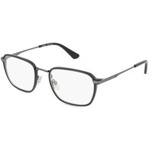 DE RIGO Vision D.A.CH. GmbH Police POIVPLG76 Unisex-Brille inkl. Gläser Vollrand Quadratisch Metall-Gestell 51/21/145, Grau