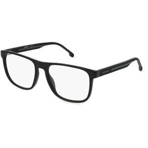 Safilo GmbH Carrera 8892 Herren-Brille inkl. Gläser Vollrand Quadratisch Kunststoff-Gestell 55/17/145, Schwarz