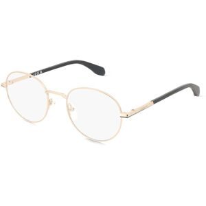 Marcolin Deutschland GmbH Adidas OR5090 Unisex-Brille inkl. Gläser Vollrand Rund Metall-Gestell 50/20/145, Gelb