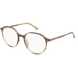 Design Eyewear Group Germany GmbH JOOP! 6008 Damen-Brille inkl. Gläser Vollrand Rund TR90-Gestell 52/18/140, Braun