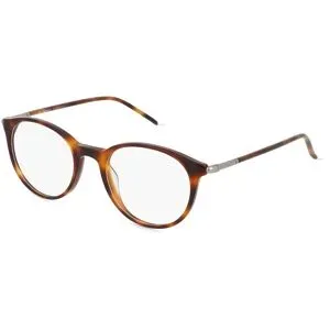 Wenzhou Lanson International Co., Ltd. Fielmann LN 039 FLEX CL Unisex-Brille inkl. Gläser Vollrand Panto Acetat-Gestell 48/19/140, Havanna