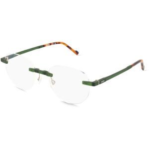 Marchon Germany GmbH Zeiss ZS25561D Herren-Brille inkl. Gläser Randlos Panto Ultem-Gestell 51/19/145, Grün