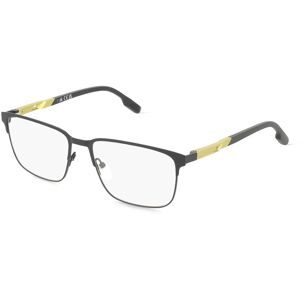 Marcolin Deutschland GmbH Adidas SP5074 Herren-Brille inkl. Gläser Vollrand Quadratisch Metall-Gestell 55/16/145, Schwarz