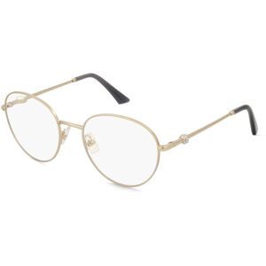 Luxottica Fashion Brillen Vertriebs GmbH Jimmy Choo 0JC2004HB Damen-Brille inkl. Gläser Vollrand Rund Metall-Gestell 52/19/140, Gold