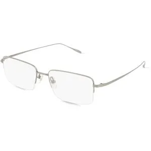 Optic Prima Co., Ltd. Fielmann TITANIUM 206 CL UWE Herren-Brille inkl. Gläser Halbrand Quadratisch Titan-Gestell 55/17/145, Grau
