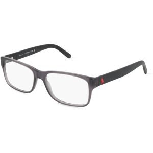 Luxottica Fashion Brillen Vertriebs GmbH Polo Ralph Lauren PH2117 Herren-Brille inkl. Gläser Vollrand Quadratisch Acetat-Gestell 56/16/150, Grau